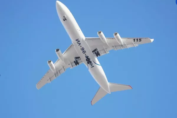 Дальнемагистральный Ил-96-400М совершил первый полет